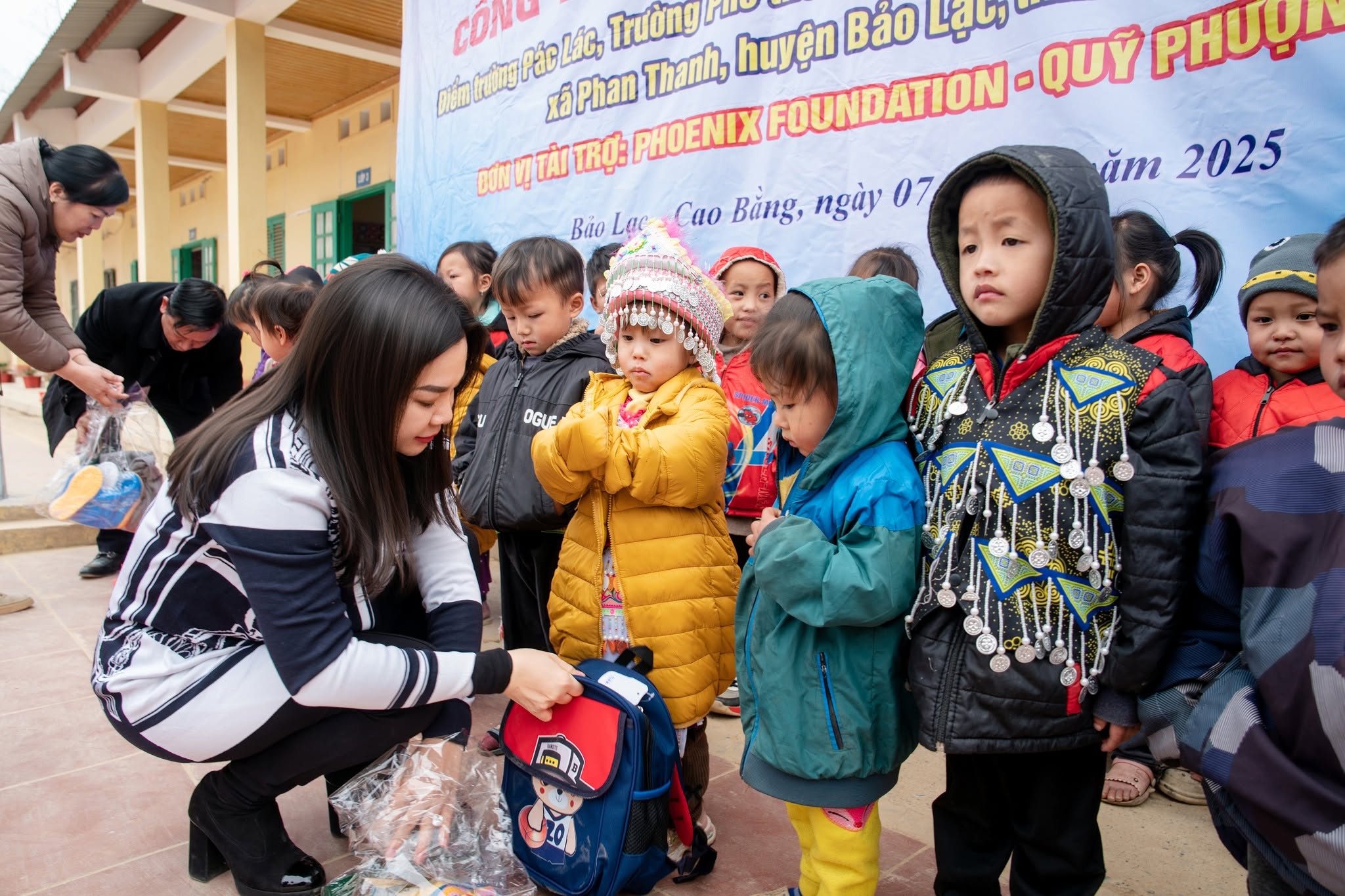 Khánh thành “Nhà ăn cho em” tại xã vùng cao Cao Bằng