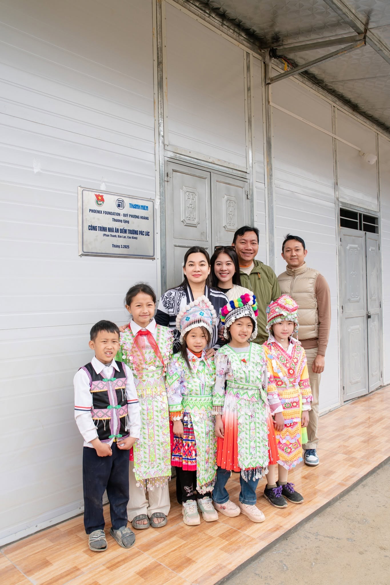 Khánh thành “Nhà ăn cho em” tại xã vùng cao Cao Bằng