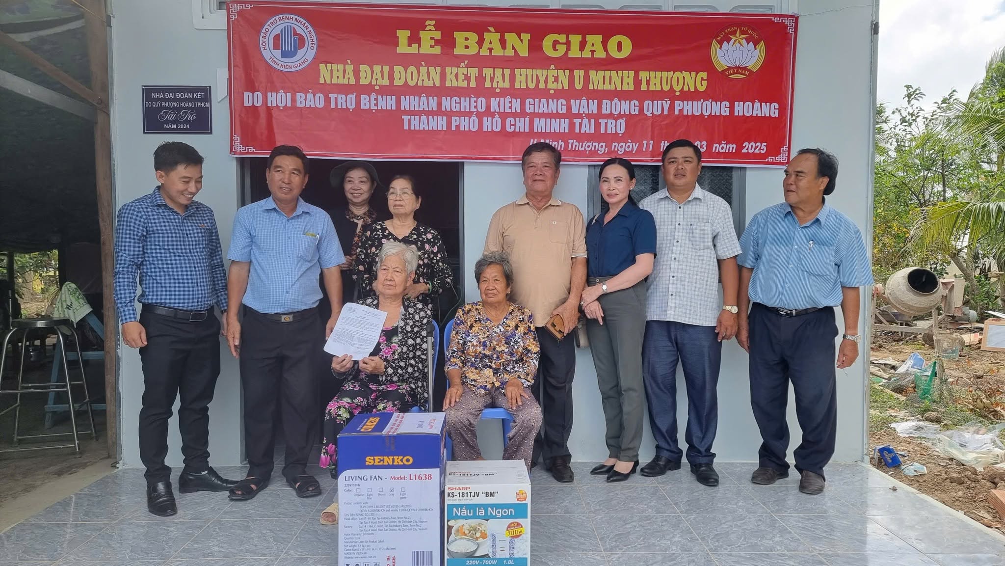 Chung tay xây dựng những mái ấm yêu thương tại U Minh Thượng